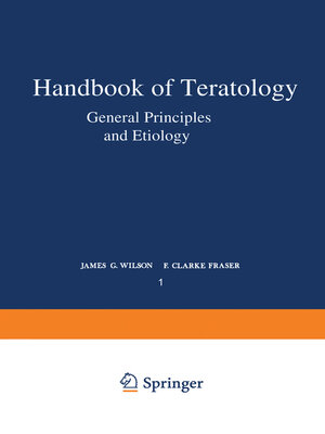 cover image of General Principles and Etiology